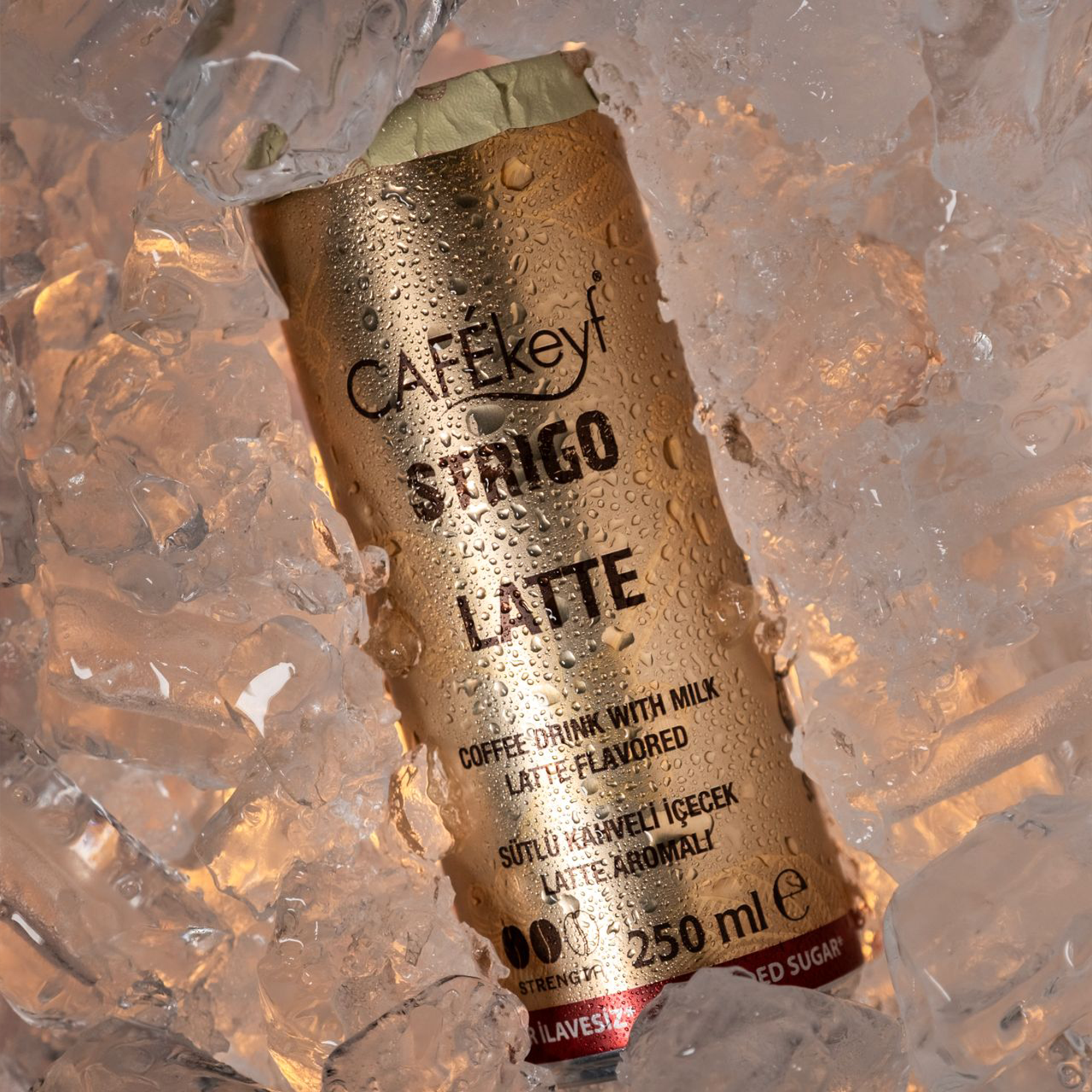 CAFEkeyf Iced coffee Latte Suikervrij (12 stuks)